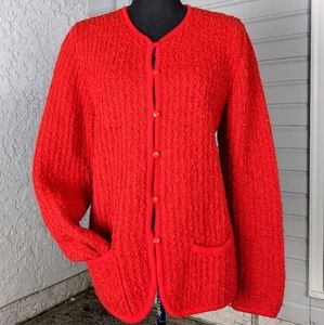 Vintage Nubby Knit Cardigan